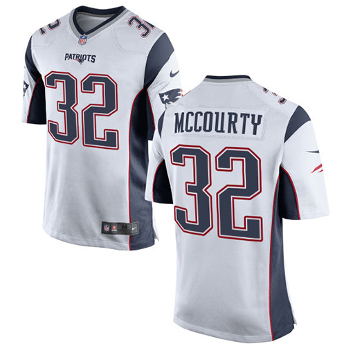 Nike Patriots #32 Devin McCourty White Youth Stitched NFL New Elite Jersey - Click Image to Close